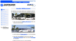 Desktop Screenshot of buszartmann.de